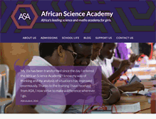 Tablet Screenshot of africangifted.org